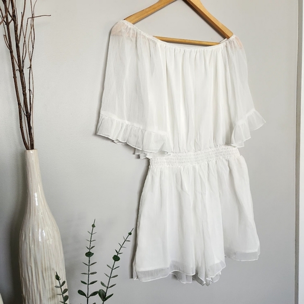 NWOT off shoulder romper